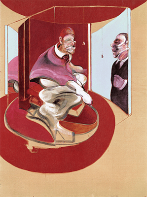 Study of Red Pope, 1962, Second Version, 1971. Private Collection, Artwork: © 2021 Estate of Francis Bacon/Artists Rights Society (ARS), New York/DACS, London 